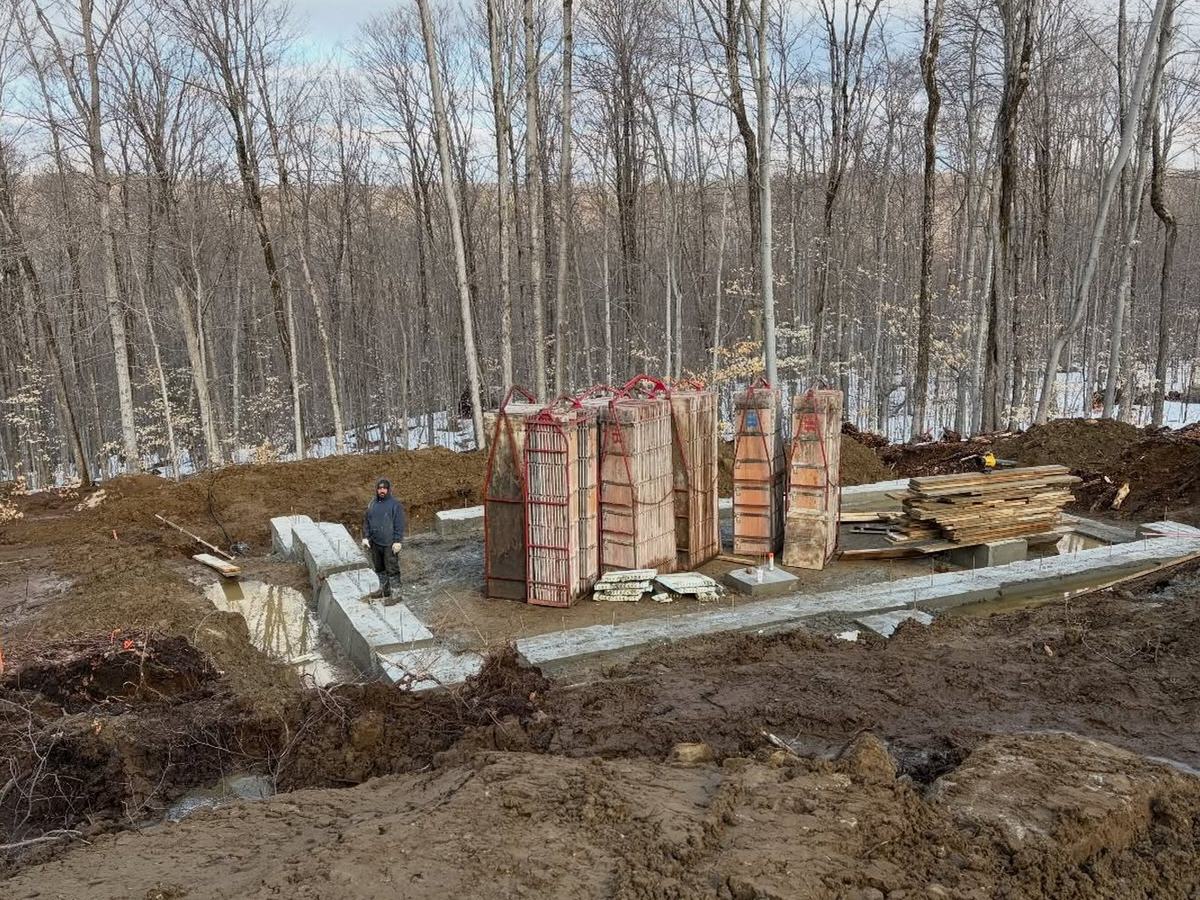 Remplacement de la fondation de béton d'une maison existante
