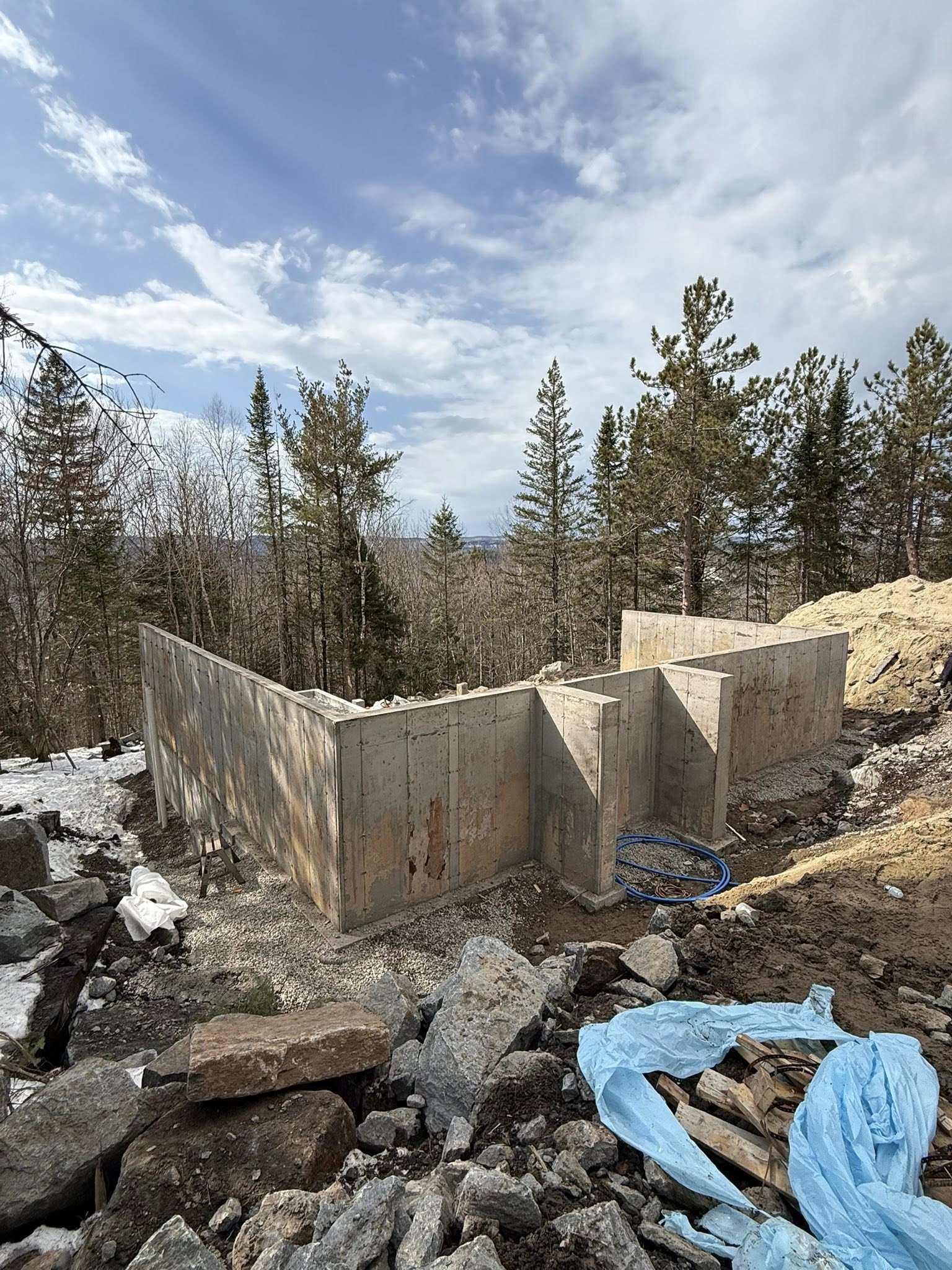 Fondation résidentielle neuve